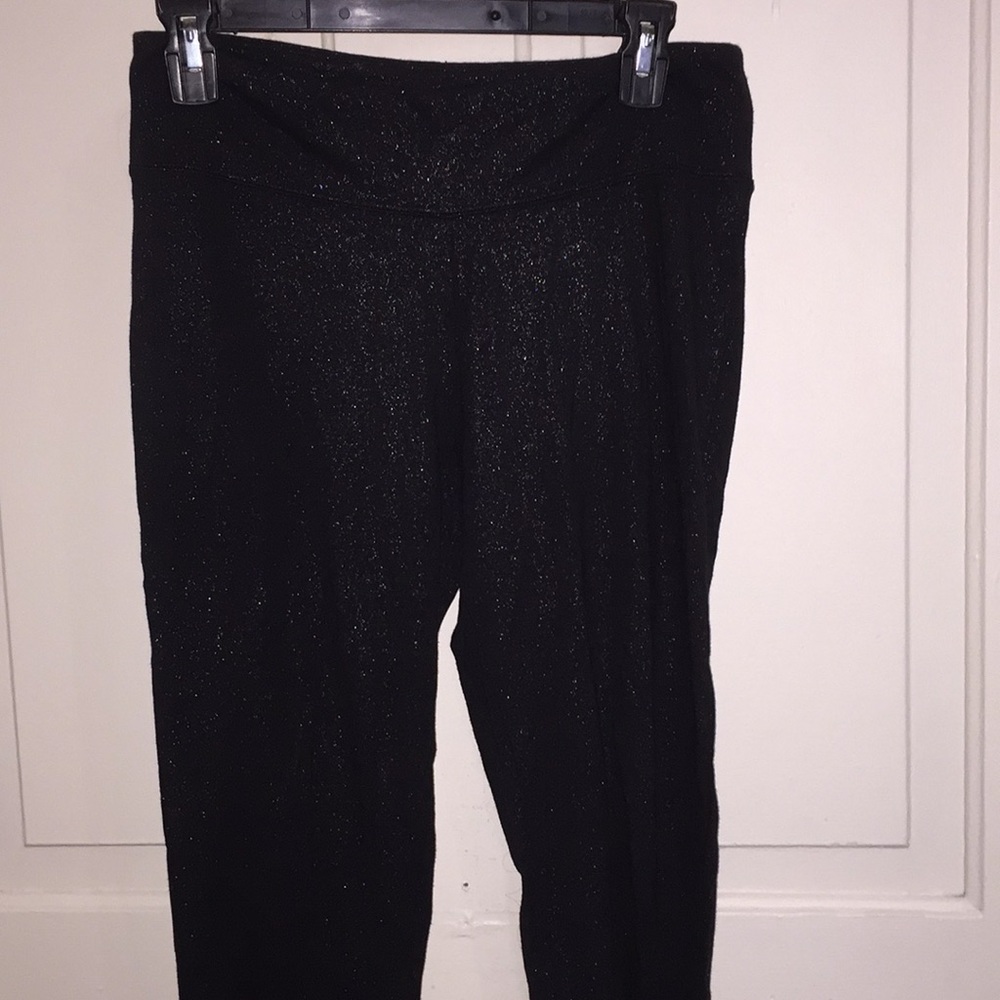 Glitter live love dream leggings